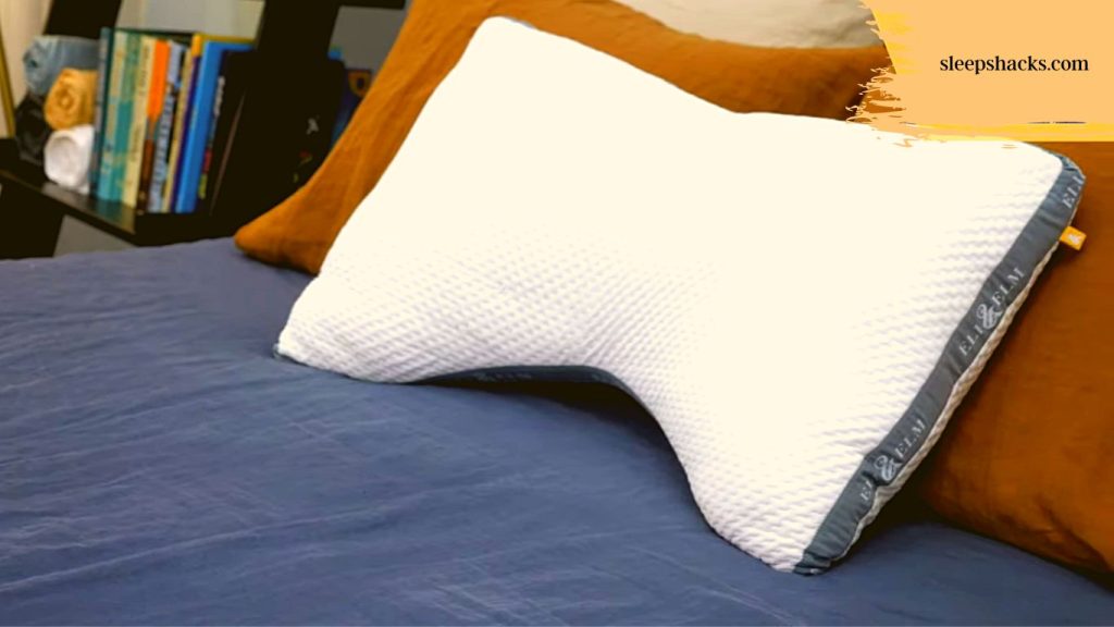side sleeper pillow with shoulder cut out