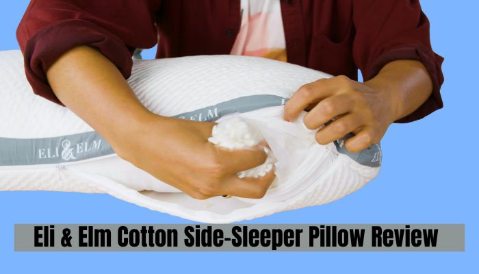 Eli & Elm Cotton Side-Sleeper Pillow Review