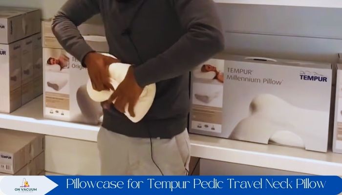 Pillowcase for Tempur Pedic Travel Neck Pillow