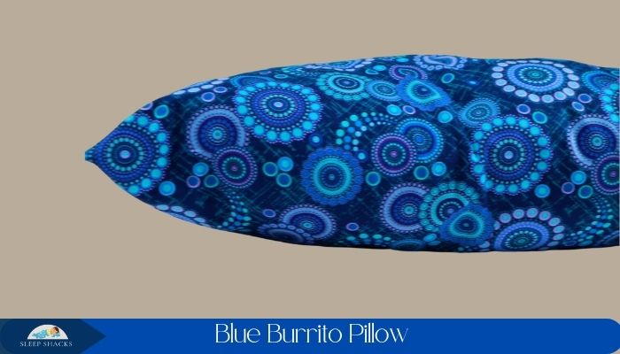 Blue Burrito Pillow