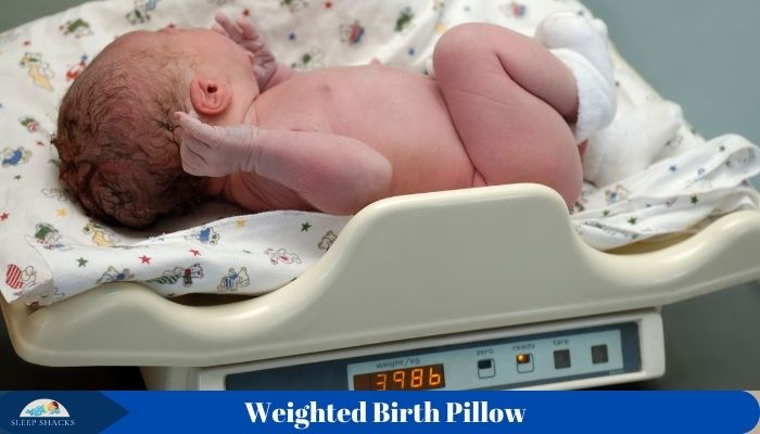 birth pillow size and weight