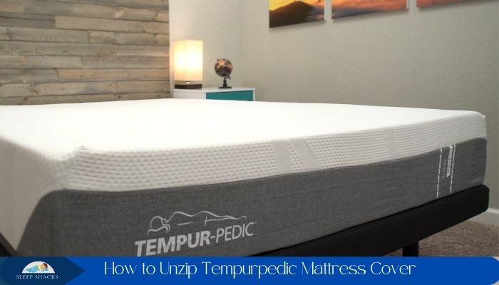 how to put on tempurpedic mattress cover