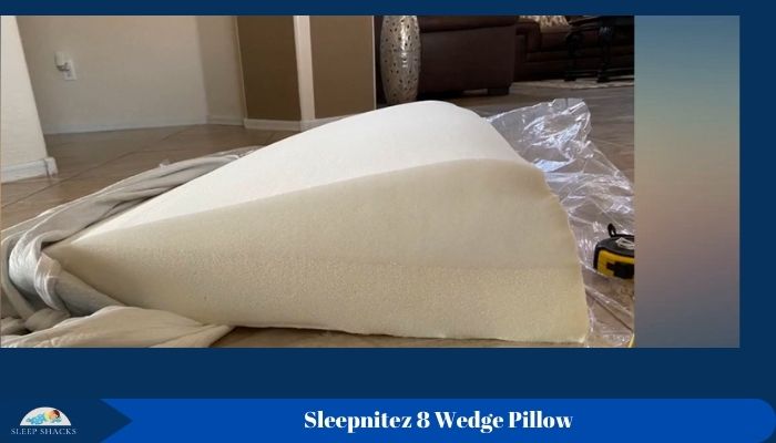 sleepnitez 8 bed wedge pillow for acid reflux