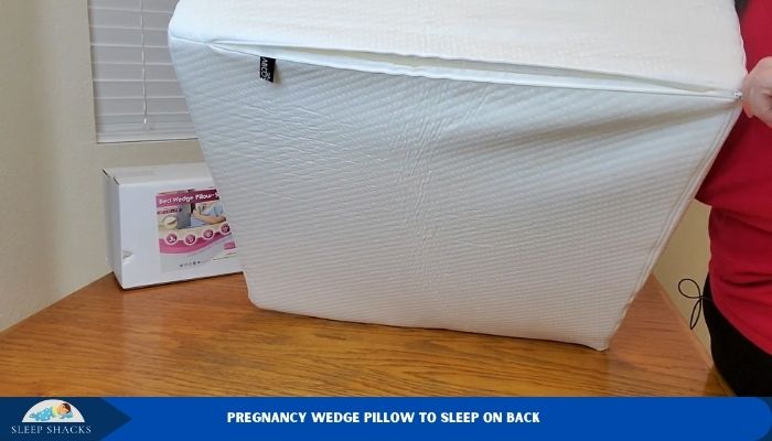 can i sleep on a wedge pillow while pregnant