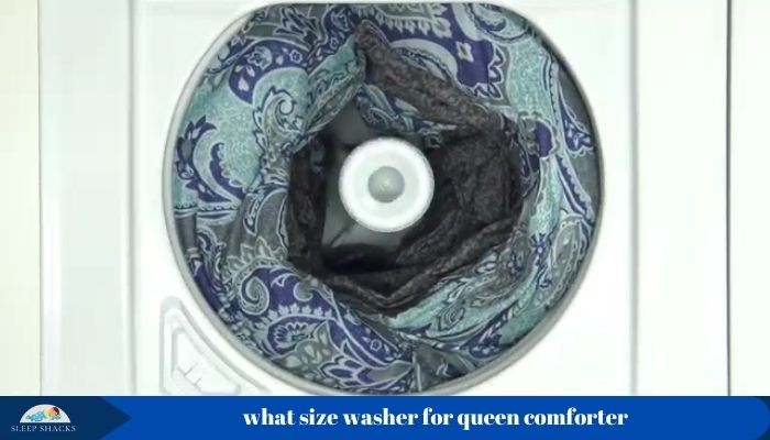what size washer for queen comforter
