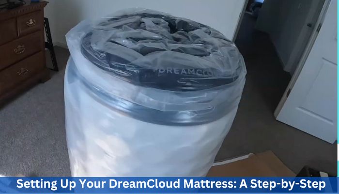 dreamcloud mattress setup