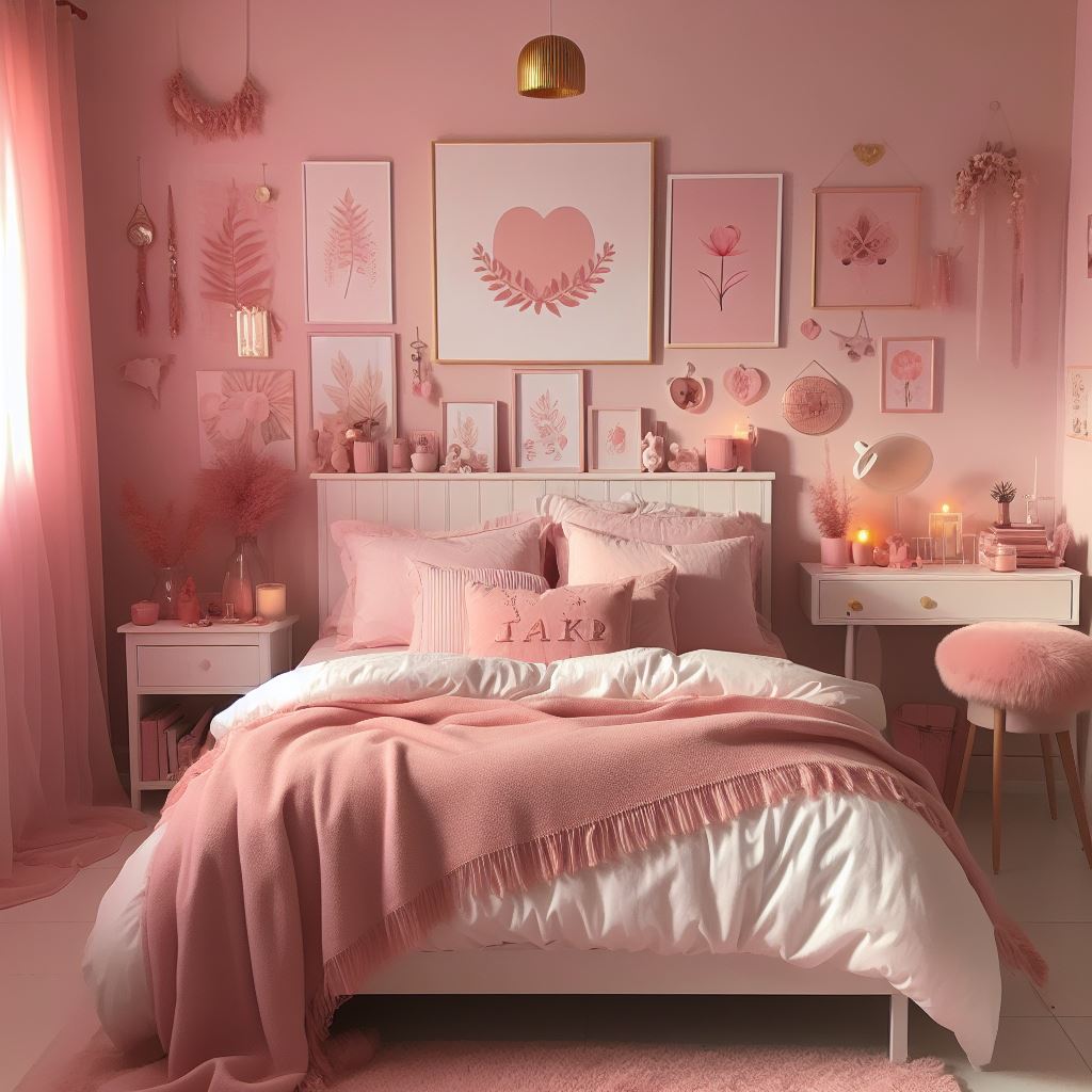 Aesthetic Bedroom Ideas Pretty in Pink