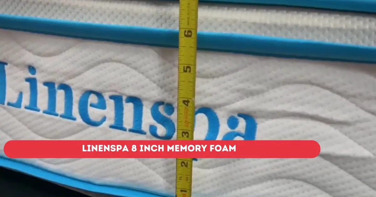 Linenspa 8 Inch Memory Foam