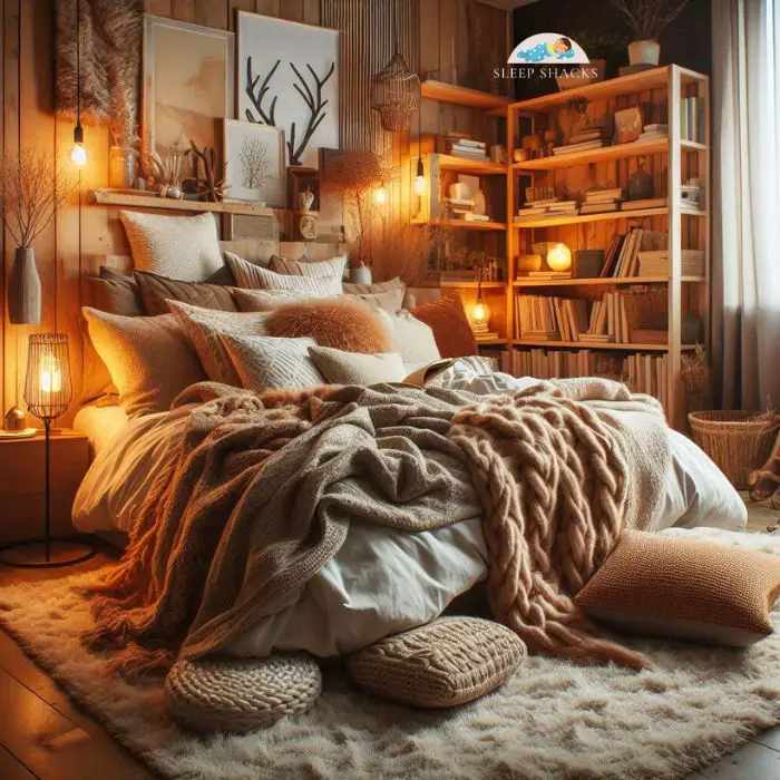 Cozy Embrace bedroom with snug retreat