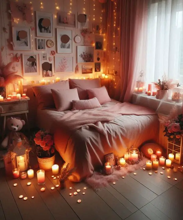 Small bedroom ideas for couples with romantic ambiance