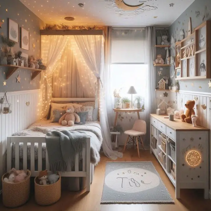 Small Bedroom Ideas for Kids with DIY decor