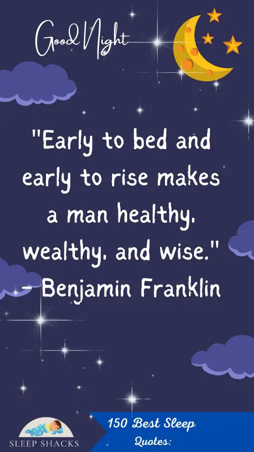 Benjamin Franklin on Sleep and Success