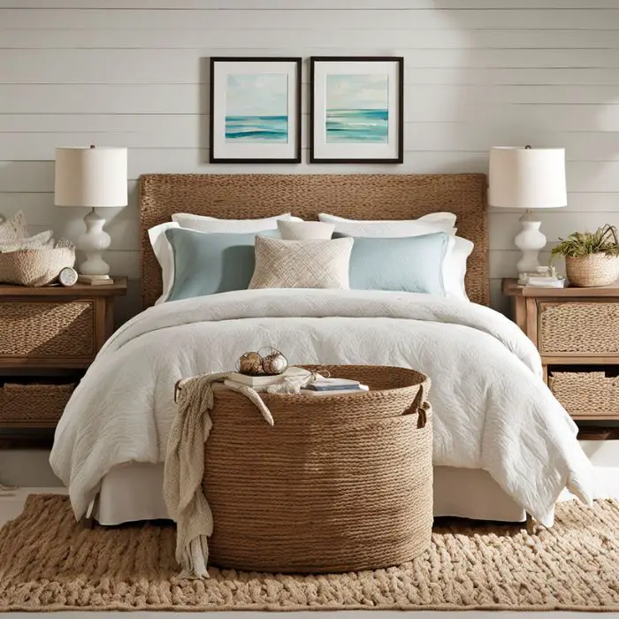 Coastal Bedroom Decor Essentials Adding Textures
