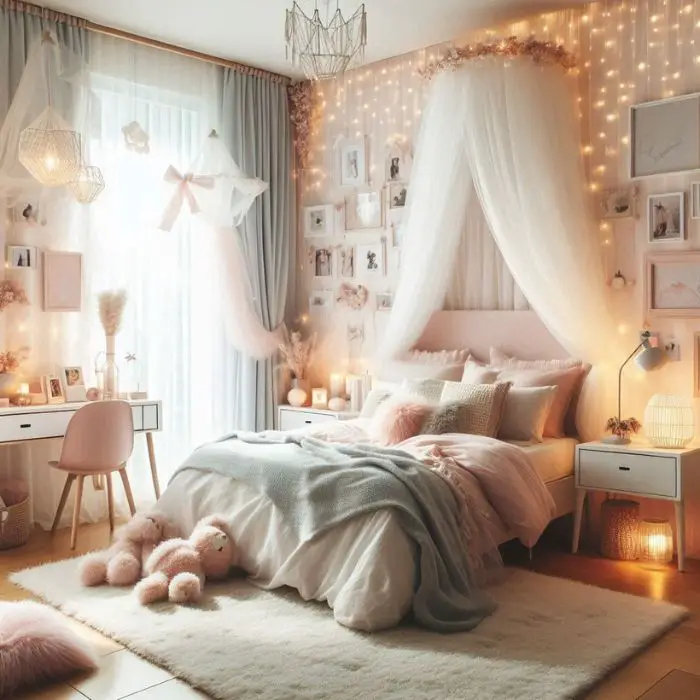 Dreamy Teenage Girl Bedroom Ideas 