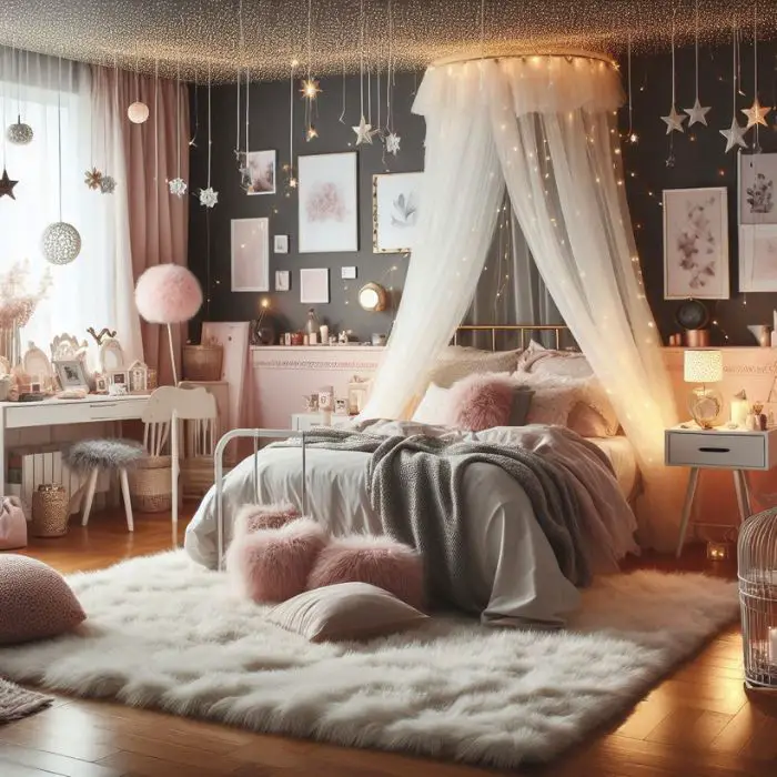 Dreamy Teenage Girl Bedroom Ideas 