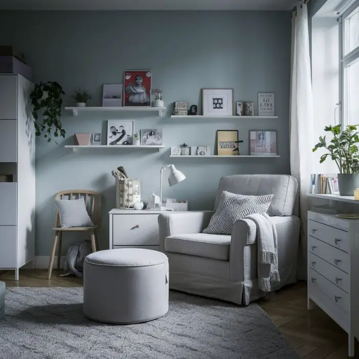 Ikea Teenage Girl Bedroom Ideas Comfortable Seating Options
