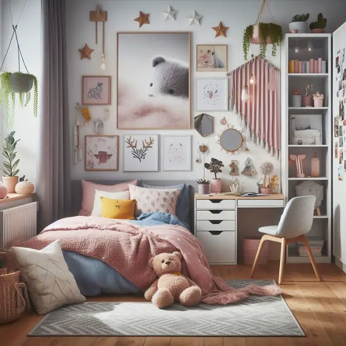 Ikea Teenage Girl Bedroom Ideas Space-Saving Ideas
