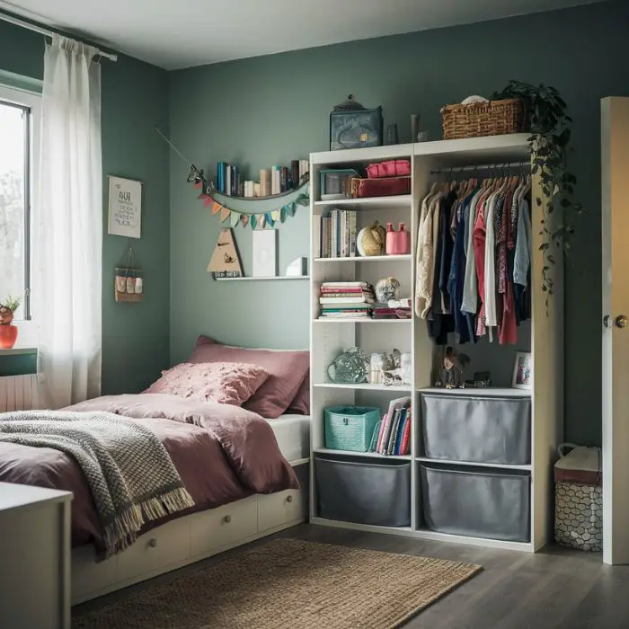 Ikea Teenage Girl Bedroom Ideas Stylish Storage Solutions
