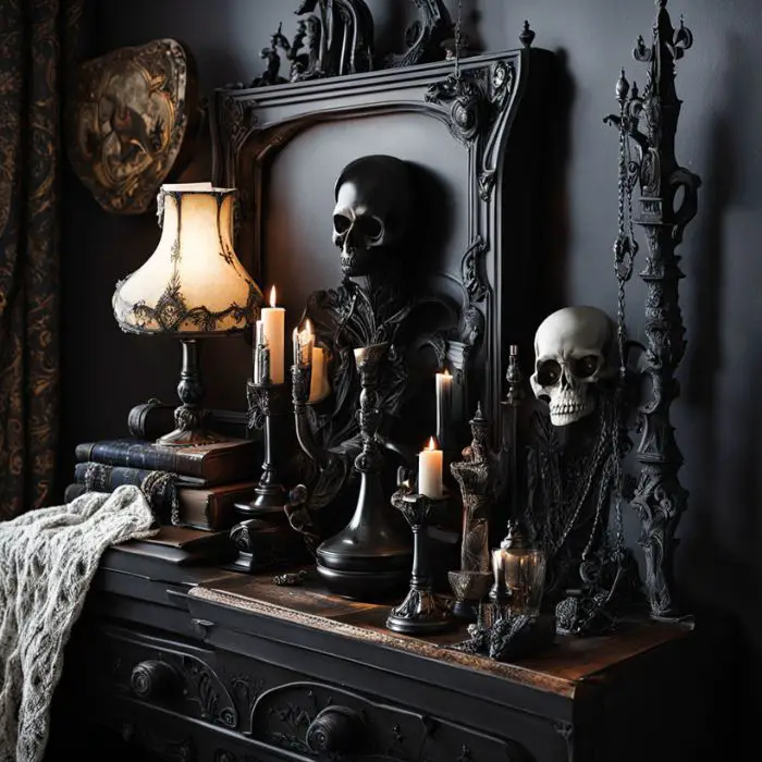 Whimsy Goth Bedroom Ideas
