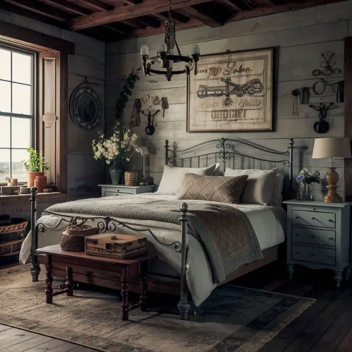 Charming Vintage Guest Room