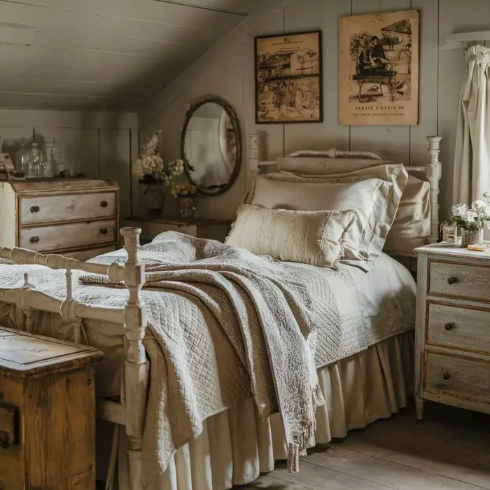 Charming Vintage Guest Room