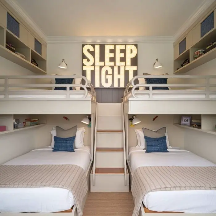 Adult-Friendly Bunk Room 