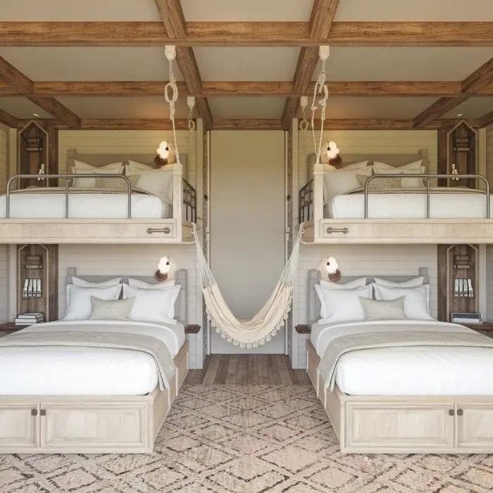 Adult-Friendly Bunk Room 