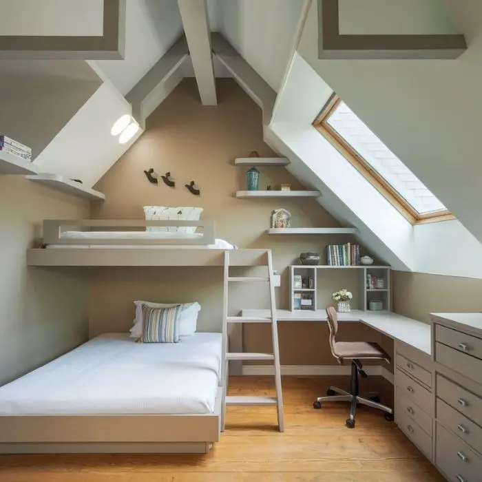 Bunk Room for Slanted Ceilings 