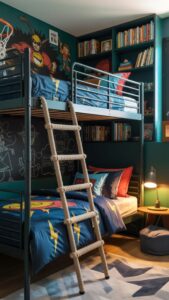 62 Brilliant Bunk room Ideas for Kids, Adults, and Small Rooms (updated ...