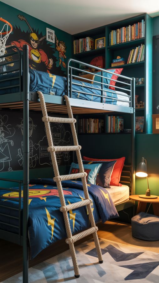 Cool Bunk Bed Ideas for Boys’ Rooms