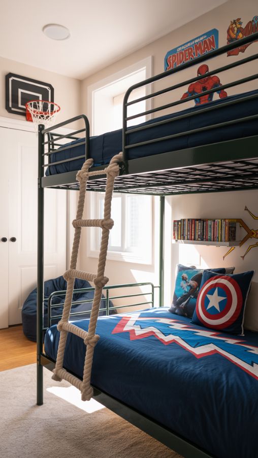 Cool Bunk Bed Ideas for Boys’ Rooms