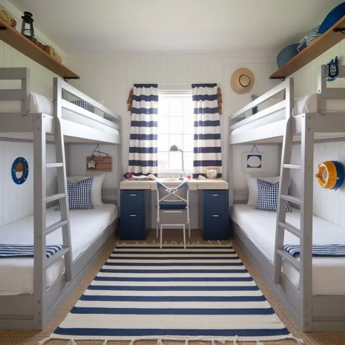 Decor Ideas for Bunk Rooms