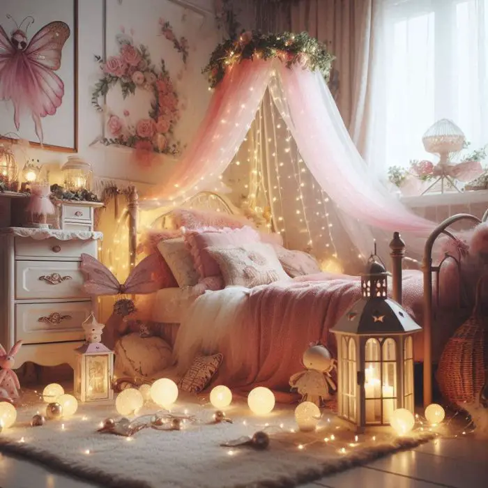 Fairy Bedroom Ideas Whimsical Fairy Lights
