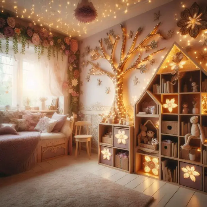 Fairy Bedroom Storage Solutions
