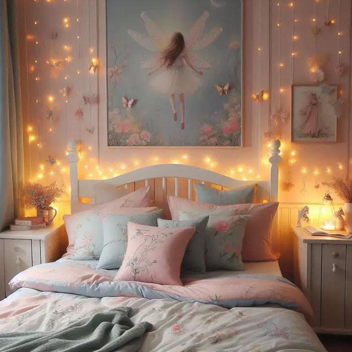 Fairy-Themed Bedding
