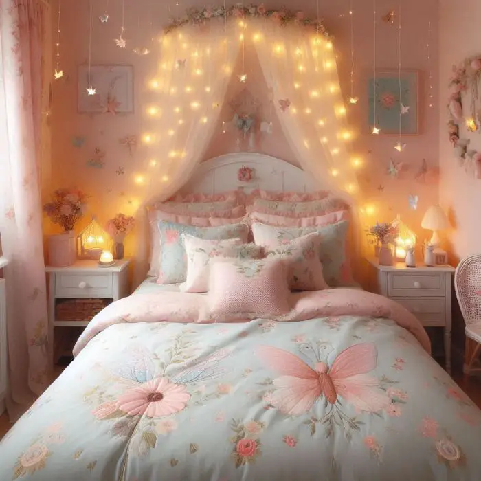 Fairy-Themed Bedding
