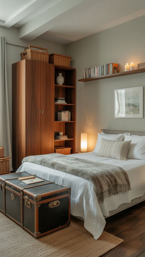Maximize Storage in Small Guest Bedrooms