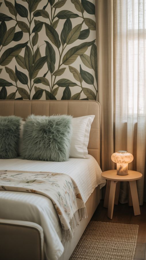Wallpaper, Patterns, and Bold Colors in Small Spaces