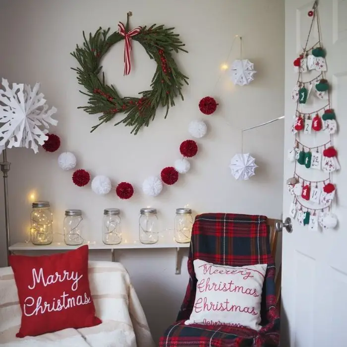 Christmas Decor Ideas Bedroom DIY