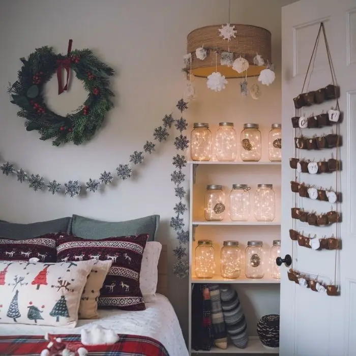 Christmas Decor Ideas Bedroom DIY