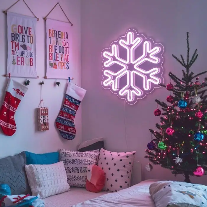 Christmas Decor Ideas Bedroom Teen