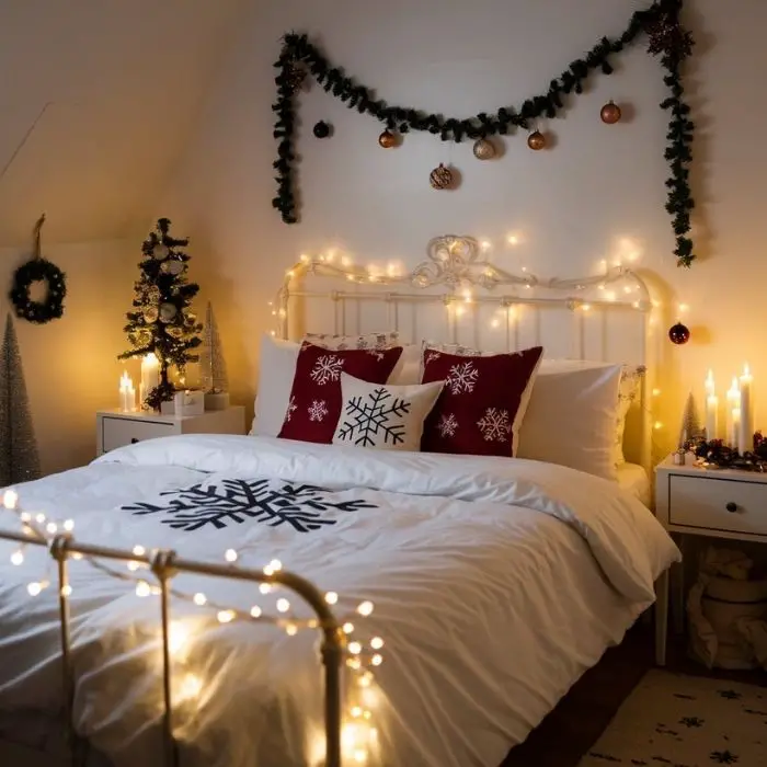 Christmas Decor Ideas for Bedroom