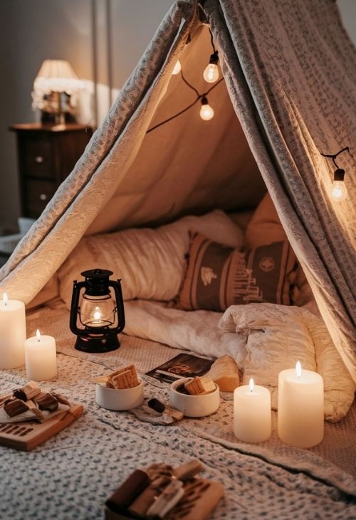 Romantic Campout Adventure