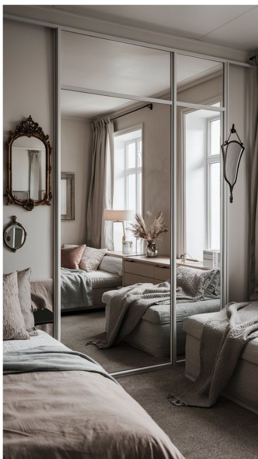 Mirrors: Enhance the Light and Space