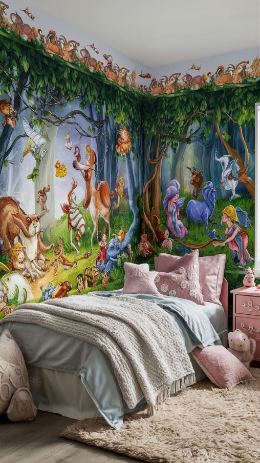 Whimsical Wall Decals for Instant Transformation