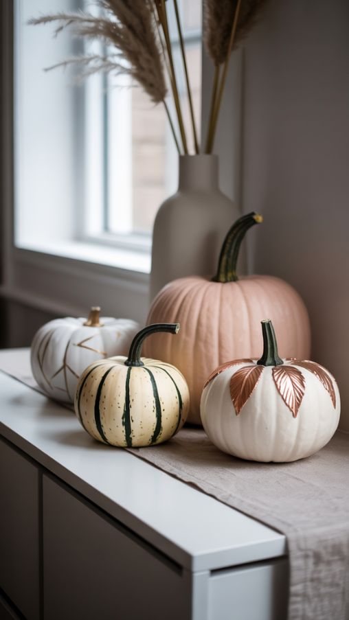 Aesthetic Pumpkin Painting Ideas for Modern Decor