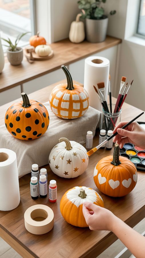 Easy Pumpkin Painting Ideas for Beginners