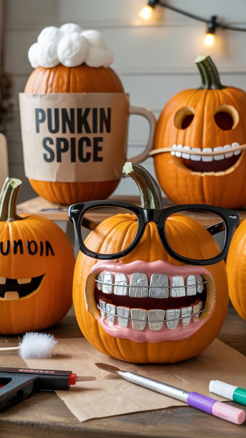 Funny Pumpkin Decorating Ideas to Make Everyone Smile