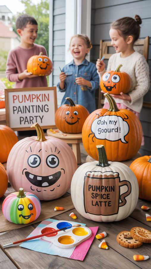 Funny Pumpkin Painting Ideas to Make Everyone Smile