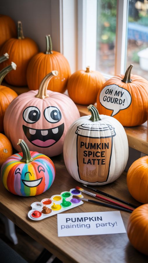 Funny Pumpkin Painting Ideas to Make Everyone Smile